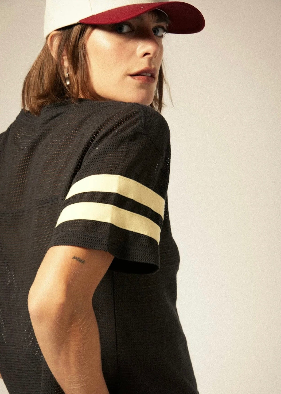 Varsity Football Mesh T-Shirt