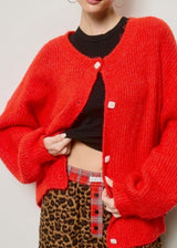 Lyra Balloon Sleeve Cardigan