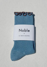 Ruffle Modal Socks