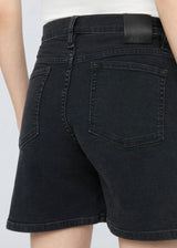 Stretch Canvas High Rise Relaxed Short