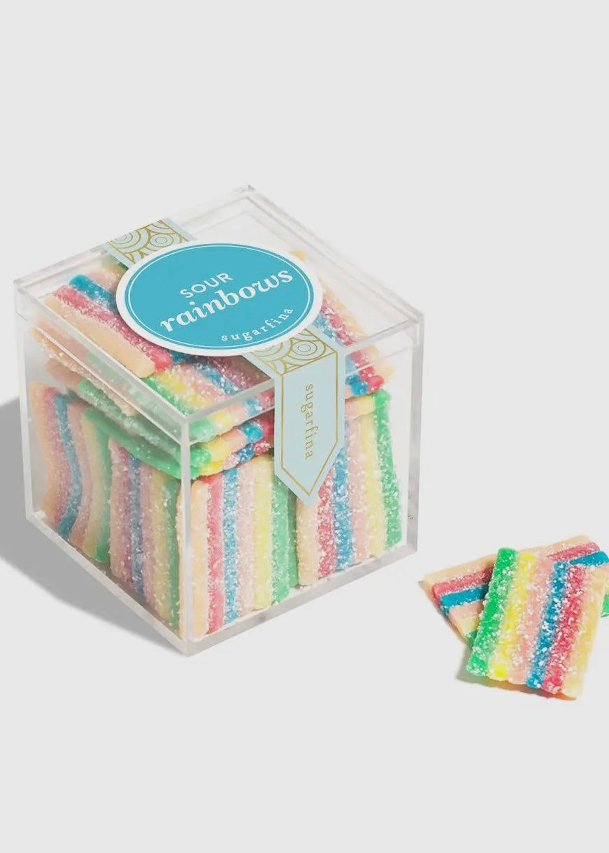 Sour Rainbow Belts- Small Cube