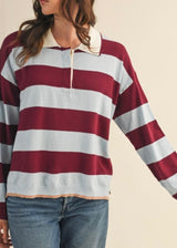 Blue Eyes Rugby Top