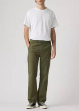 Pull-On Relaxed Straight Twill