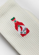 Jaquard Crew Sock