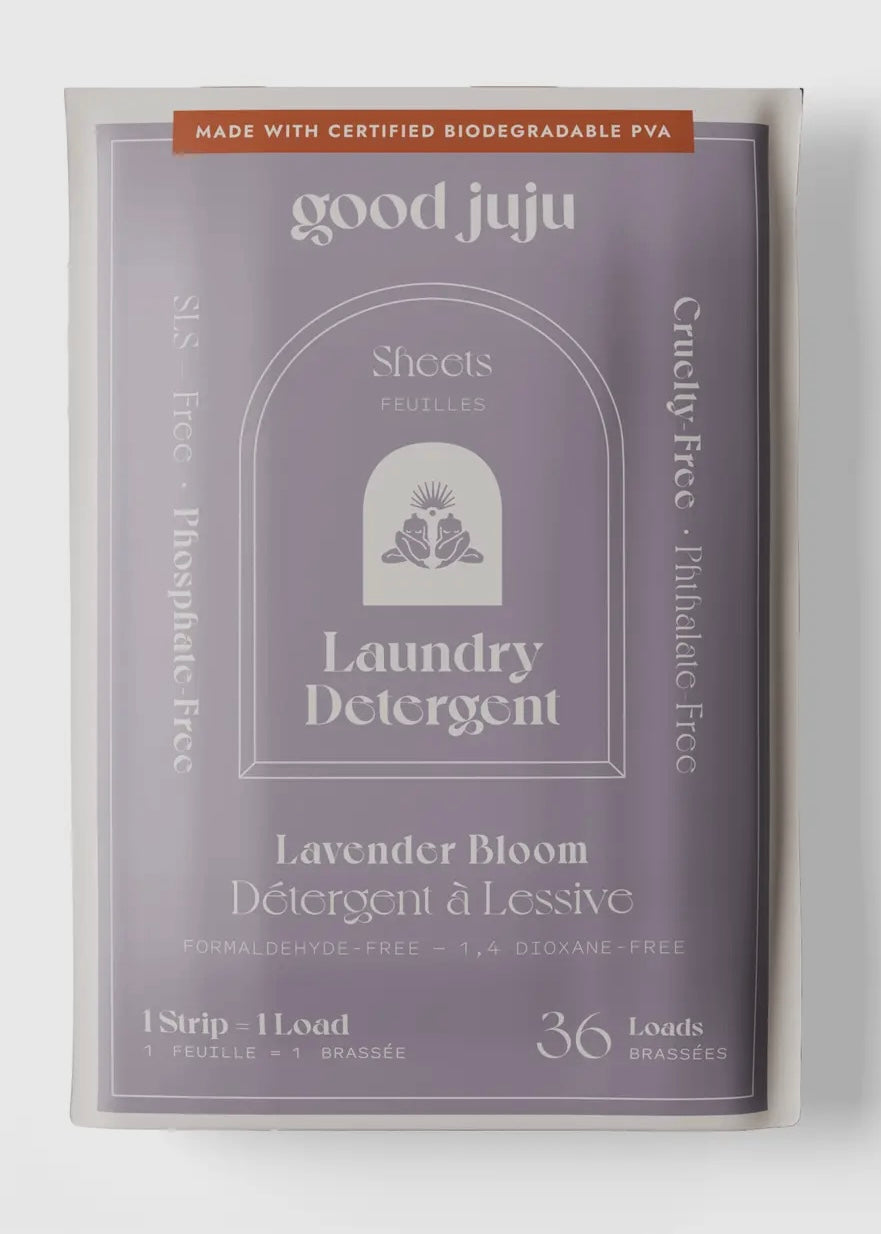 Laundry Detergent Sheets in Lavender Bloom