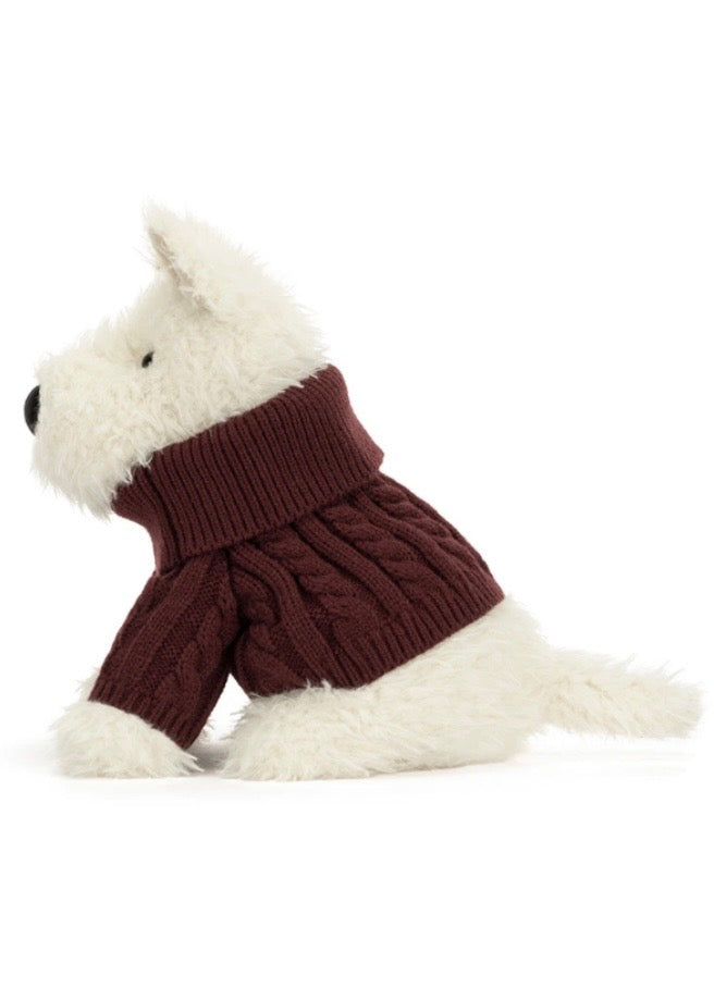 Munro Scottie Dog Winter Jumper Outfit