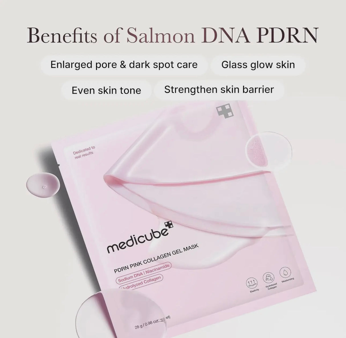 Medicube Pdrn Pink Collagen Gel Mask