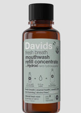 Davids Hydroxi™ Fresh Breath Mouthwash - Natural Fresh Mint
