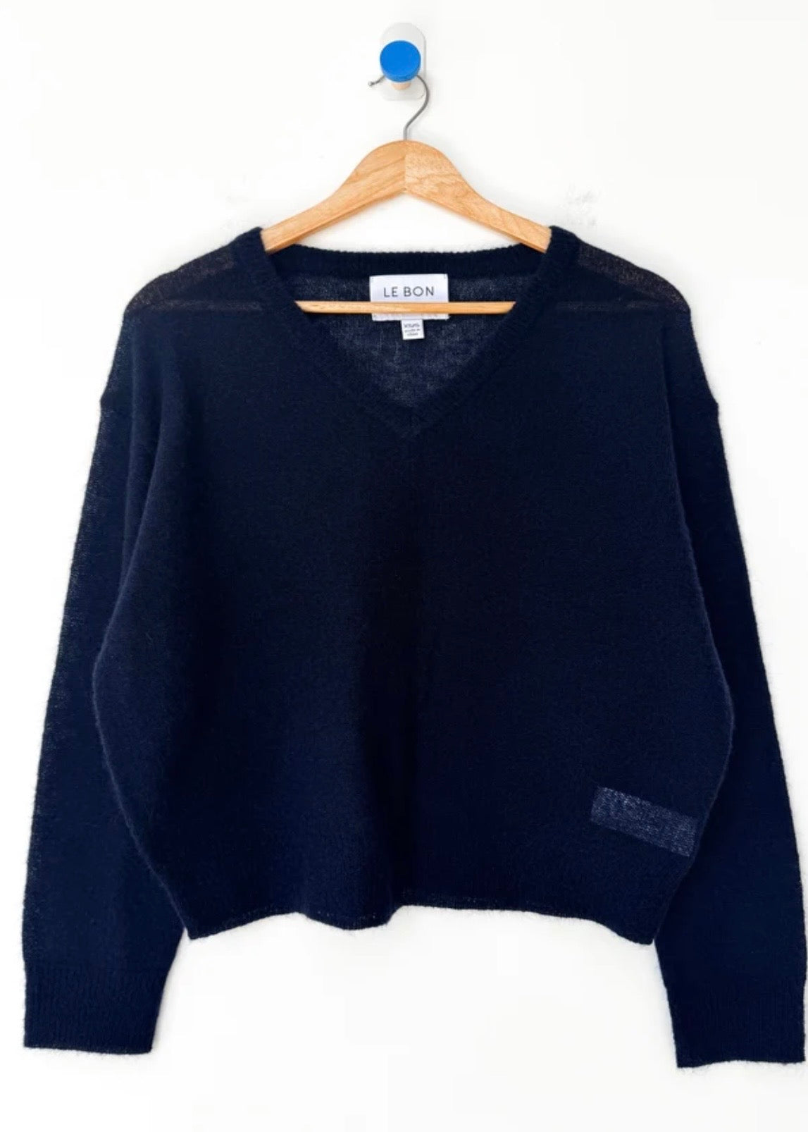 Mathew V-Neck Mohair Sweater