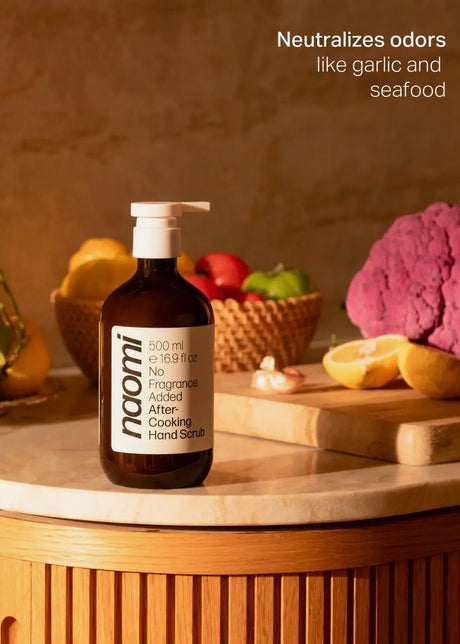 Naomi After-Cooking Hand Scrub: Fragrance-Free