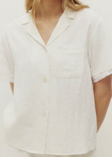Lace Linen Shirt