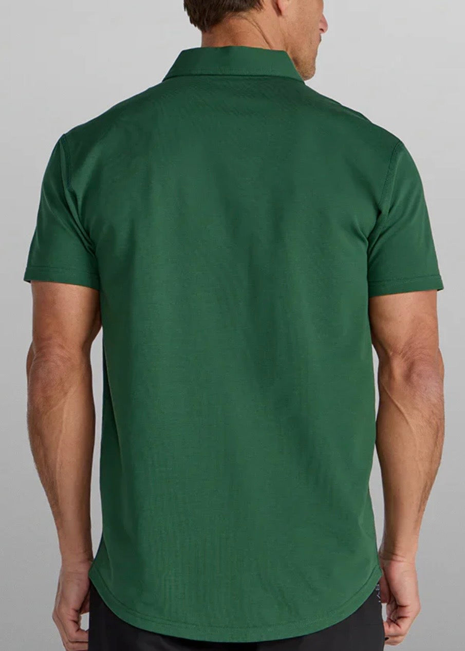Drop-Cut Short Sleeve Lux Polo