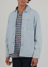 Cotton Denim Workwear Shirt