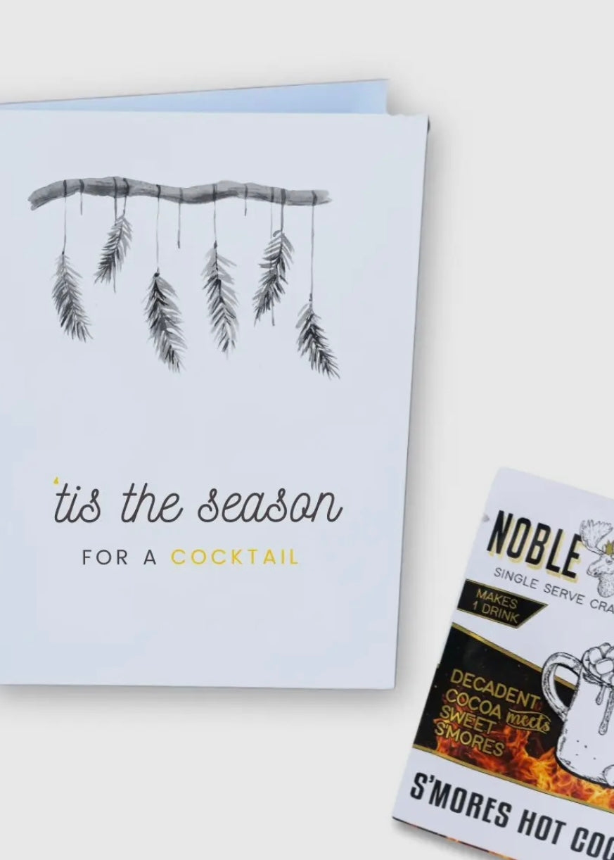 Tis the Season Card  + S'mores Hot Chocolate