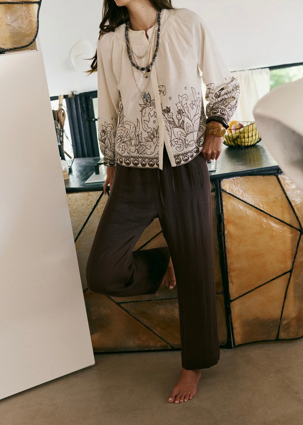Flowy Pant with Drawstring