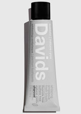 Davids Travel Size Premium Toothpaste / Charcoal+Peppermint