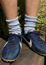 Linen Scallop Socks