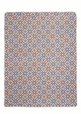 THE MOSAIC | Block Print Sherpa Lined Throw