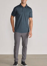 Comfort Wool Short Sleeve Polo