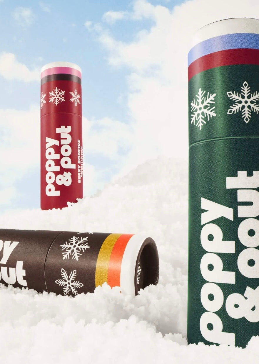 Retro Ski Berry Bonfire Lip Balm