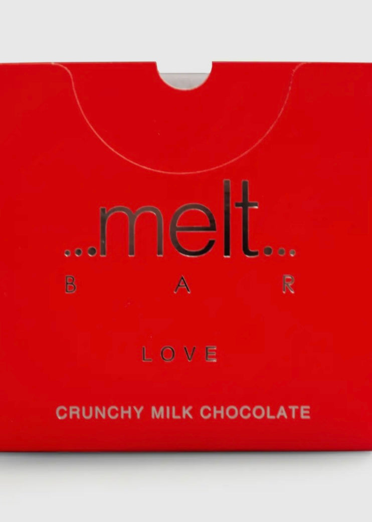 Love Crunchy Milk Chocolate Bar