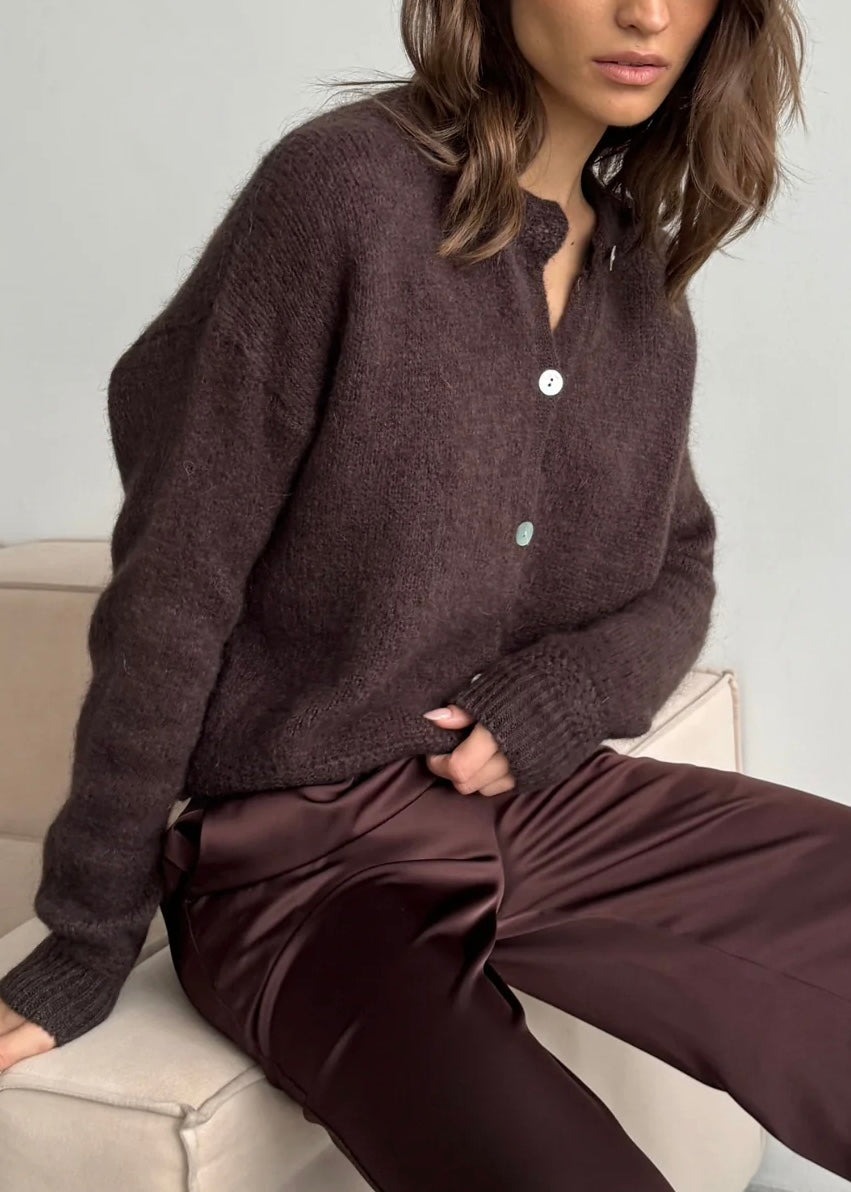 Reyna Soft Alpaca Cardigan