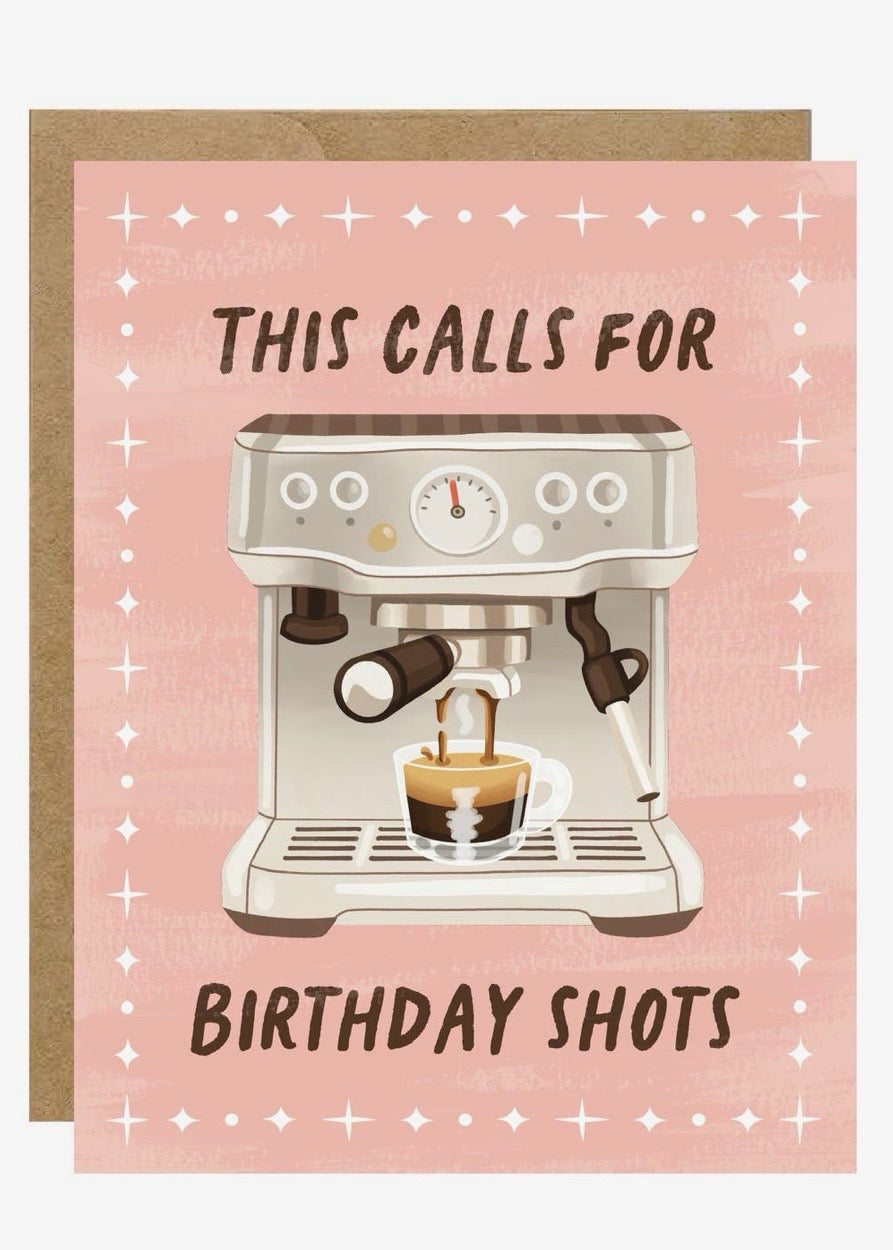 This Calls For Shots Card