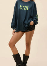 Charli XCX Brat OS Long Sleeve