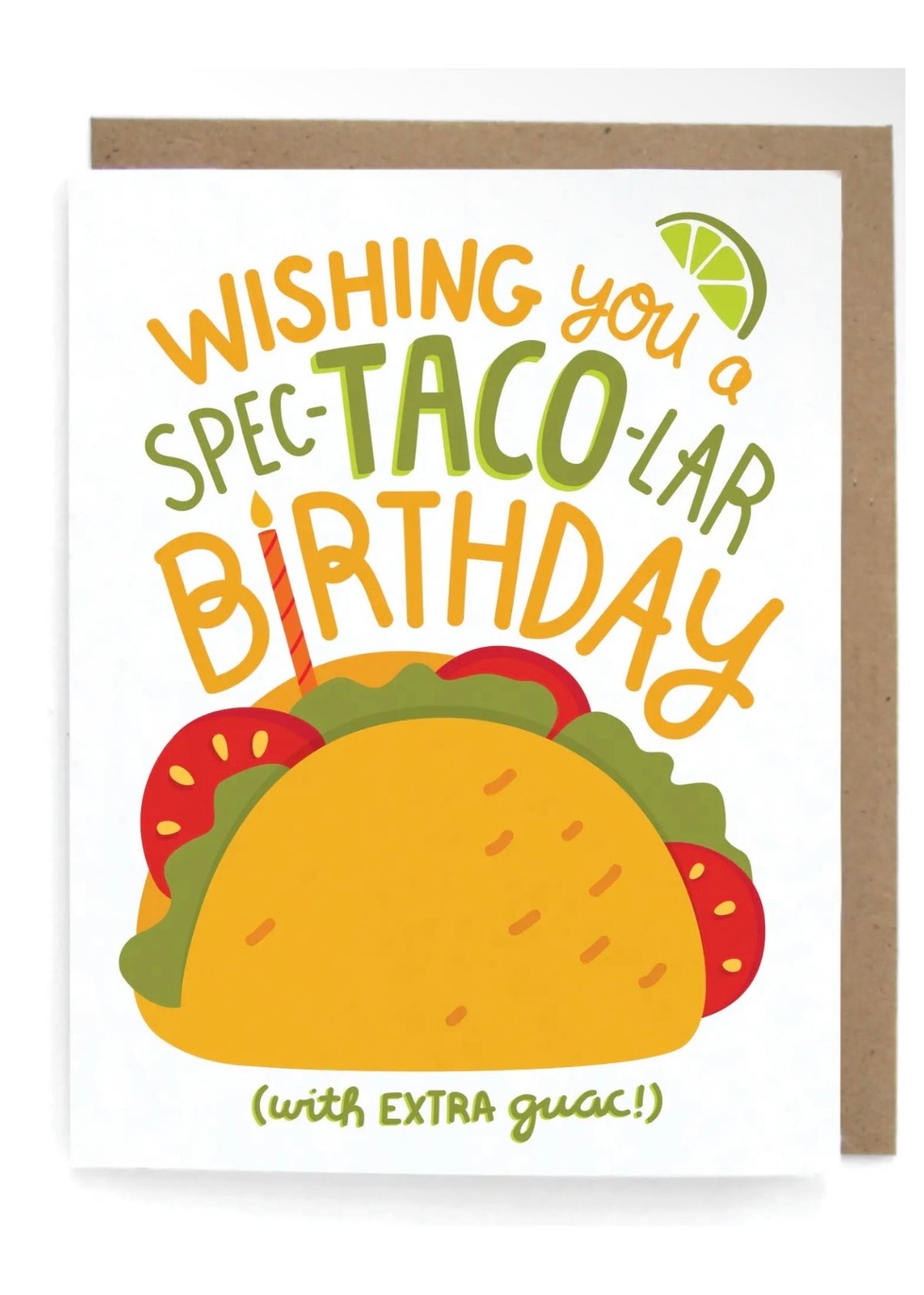 Taco Birthday Greeting Card