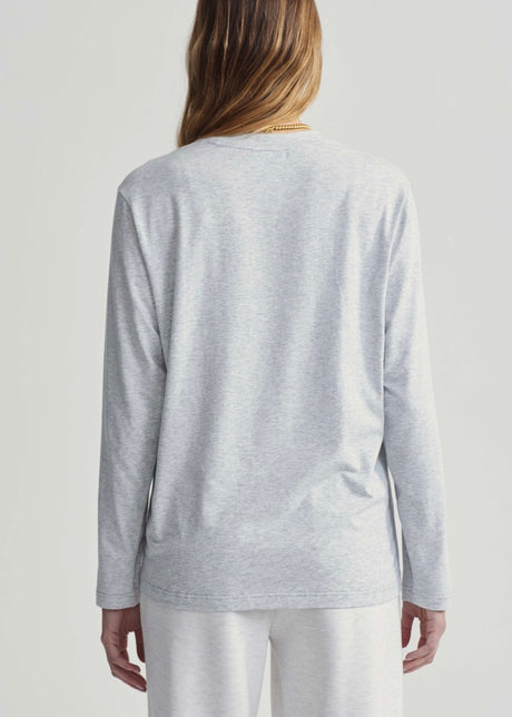 Leah Long Sleeve Boyfriend Tee