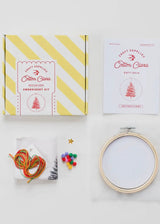 Christmas Tree Embroidery Hoop Kit
