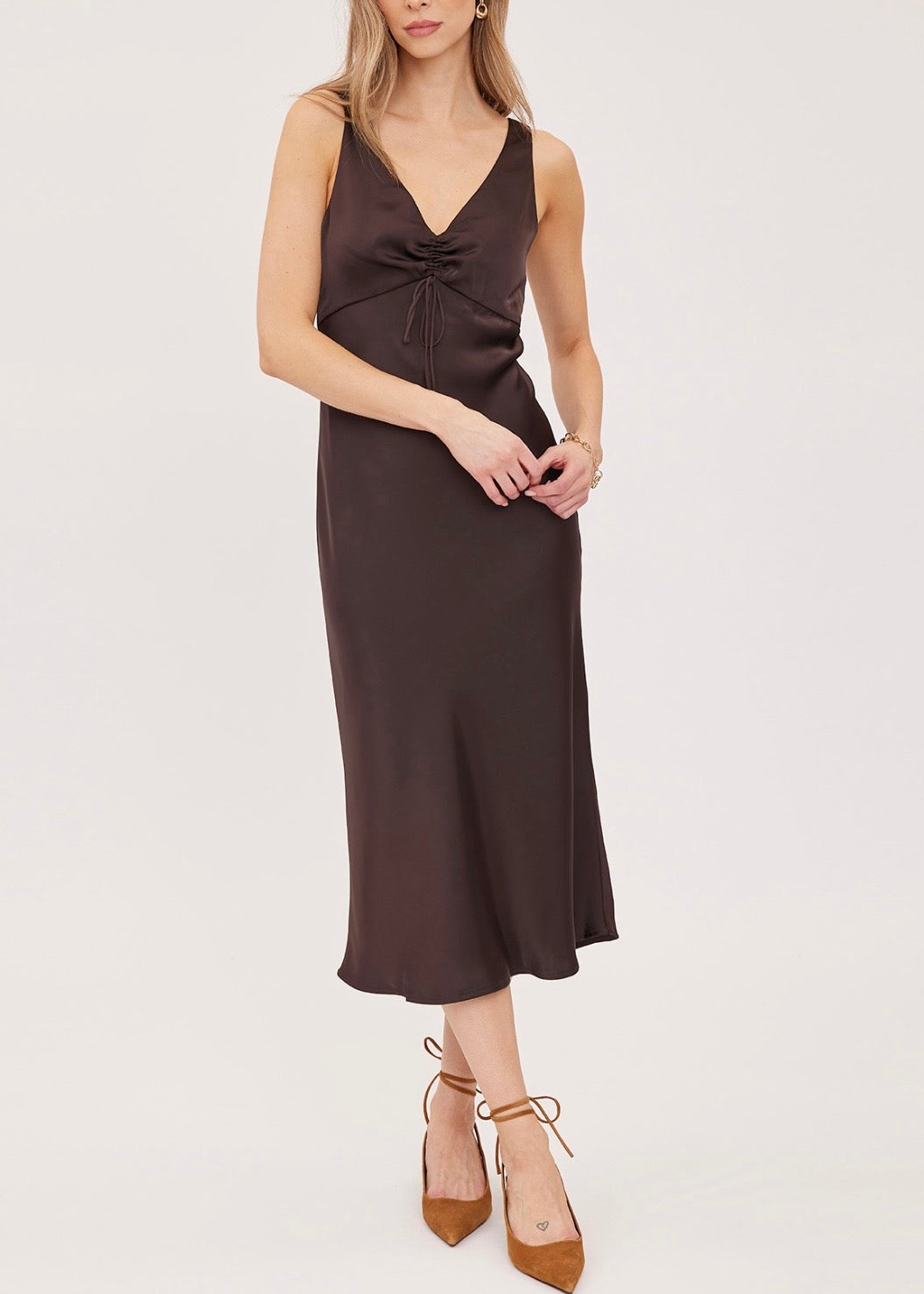Antonia Satin Dress