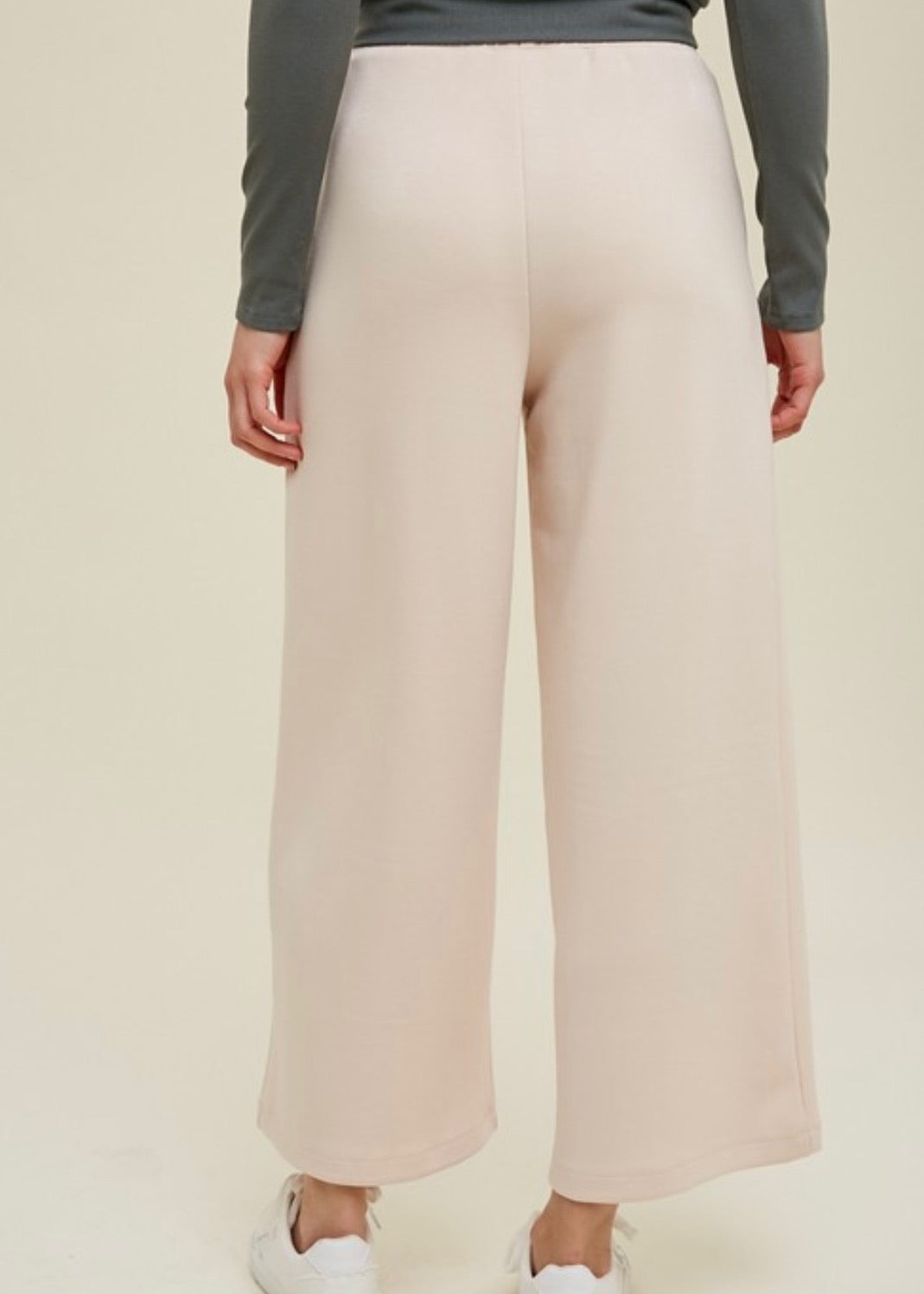 Ballet Drawstring Wide Leg Pant