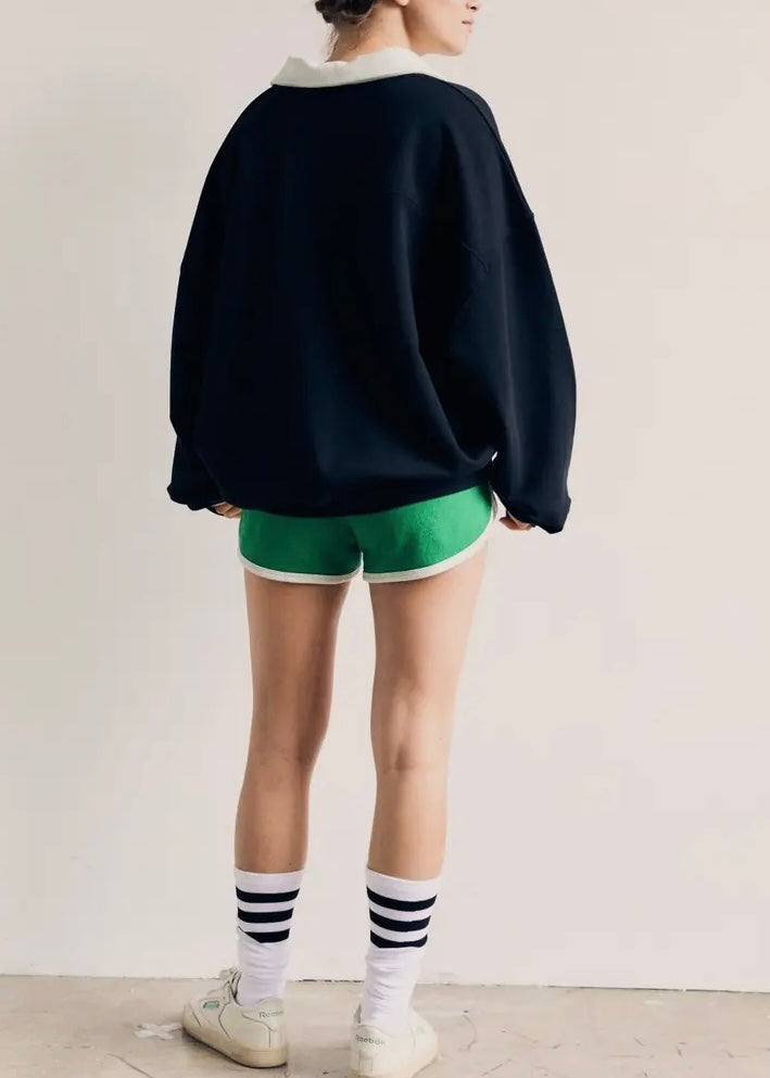 The Collared Oversized Sweatshirt