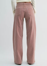 Relaxed Wide Leg Stripe