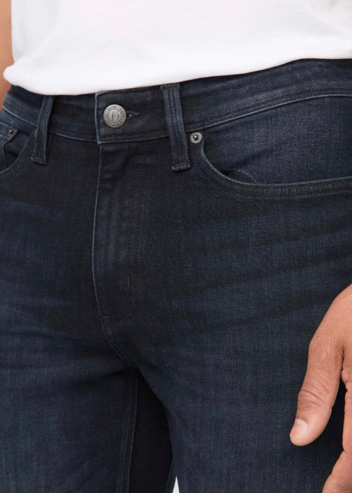 Performance Denim+ Straight - Carbon Stone