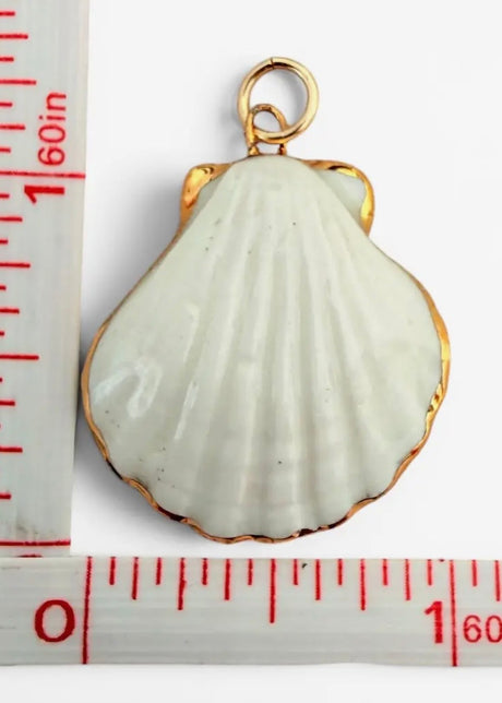 Scallop Seashell Charm