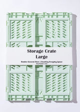Large Color Storage Crate