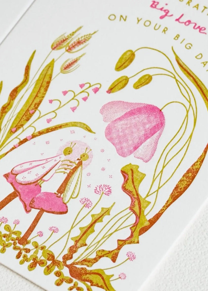 Big Love | Wedding | Letterpress Card