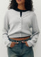 Pullover Two-Way Cardigan