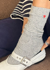 Embroidered Snow Socks