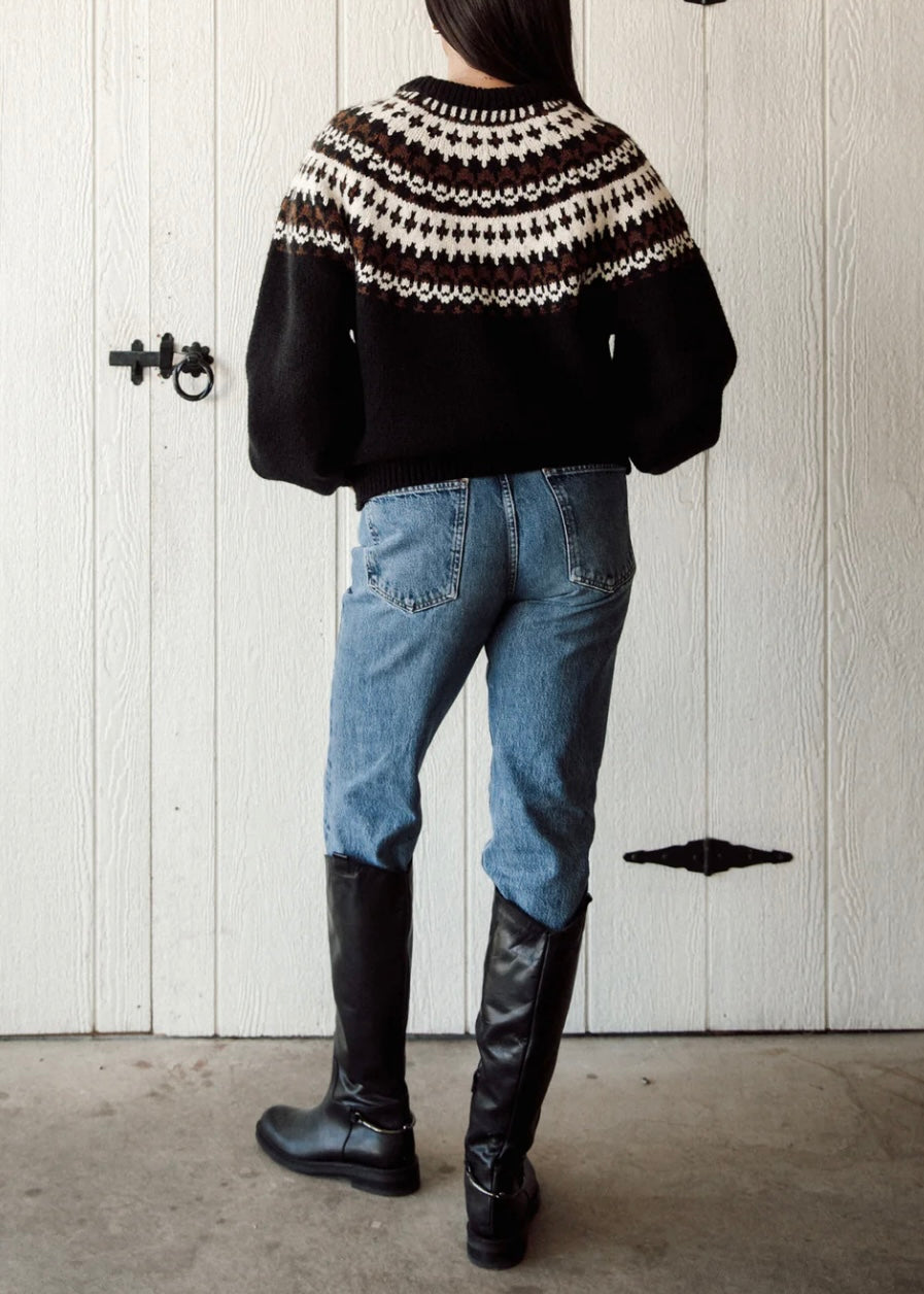 Fair Isle Jacquard Sweater