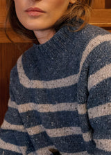 Striped Contrast Sweater