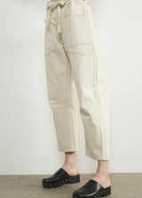 Danny Barrel Pants with Drawstring