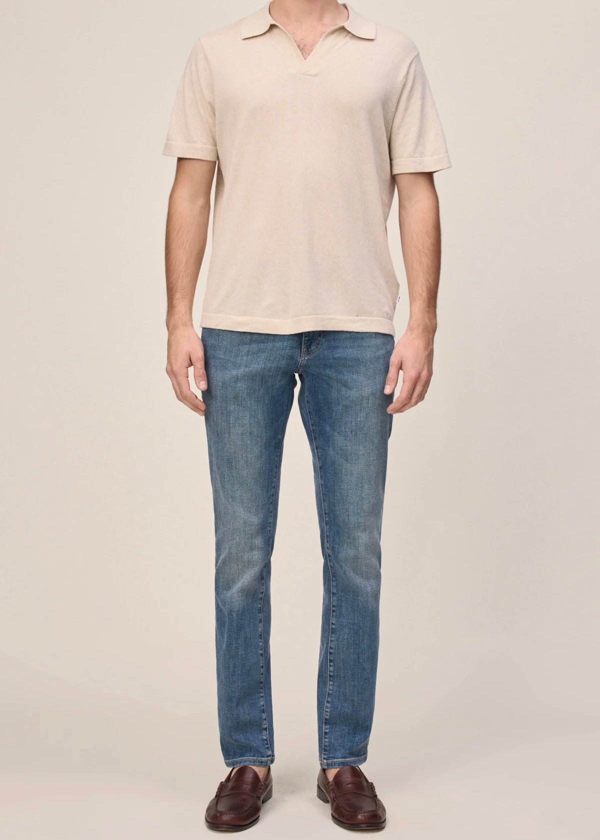 AMS Slim Jeans in Tortoise