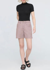 Stretch Canvas High Rise Relaxed Short