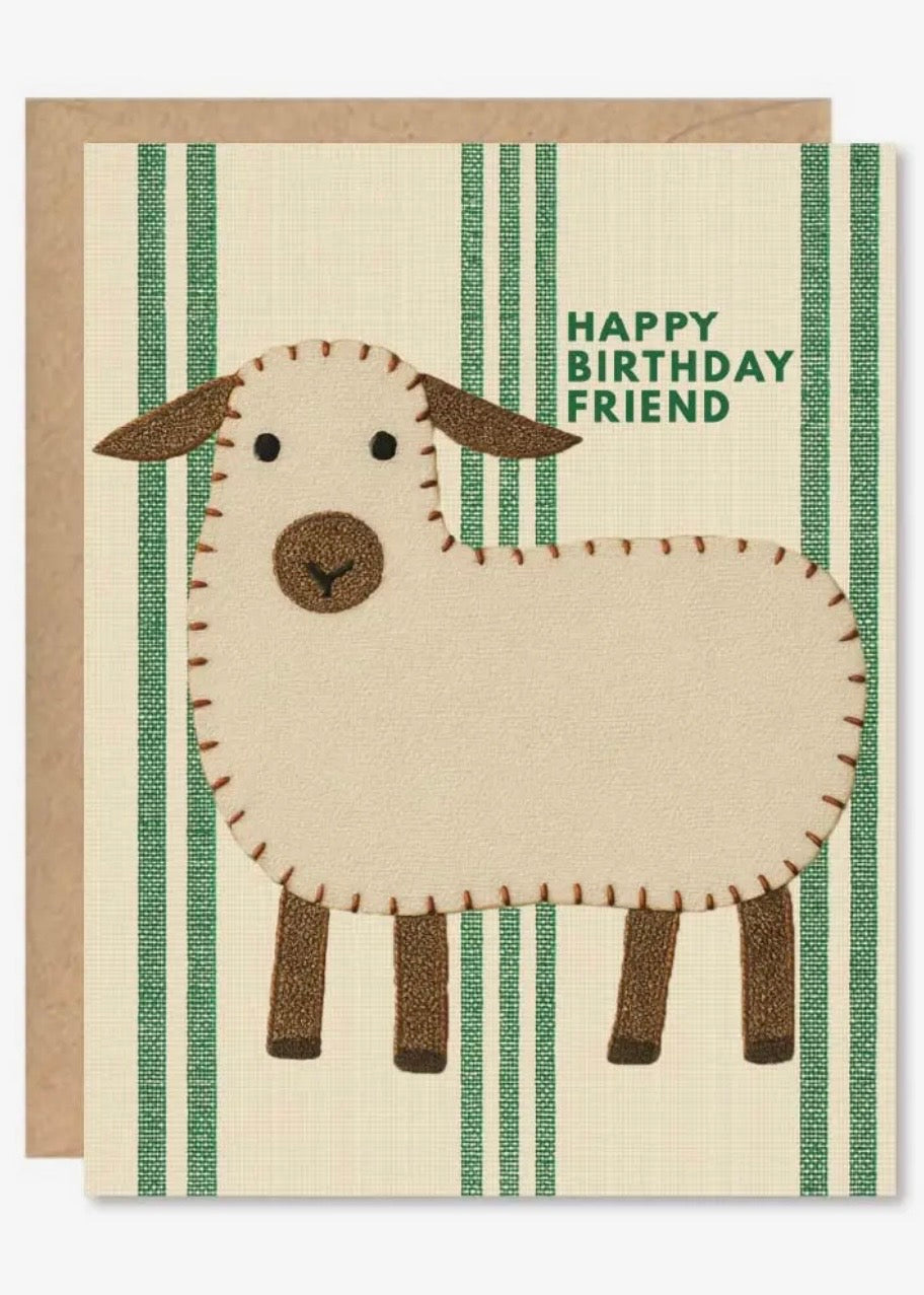 Birthday Sheep Card