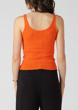 Scoopneck Ribbed Tank