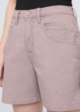 Stretch Canvas High Rise Relaxed Short