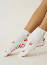 French Fry Grip Socks